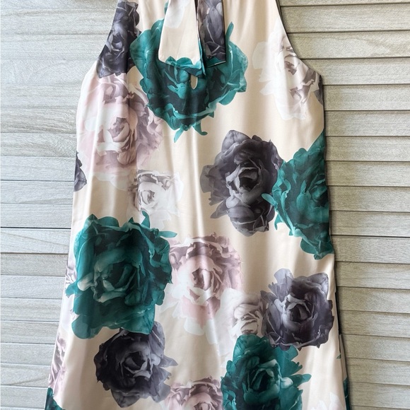 H&M Pink and Cream Sleeveless Floral Dress. Lined. Size 6. Great Condition - Picture 7 of 13